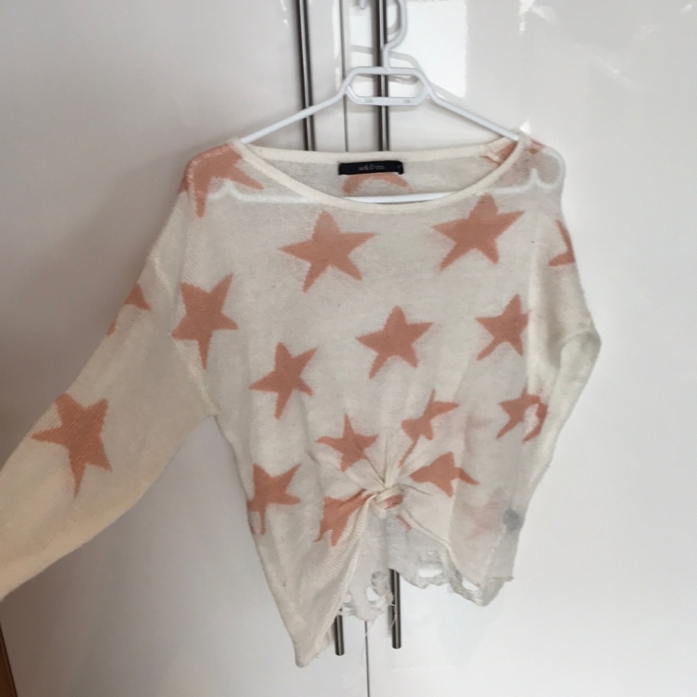 Ark&co light star shirt never worn